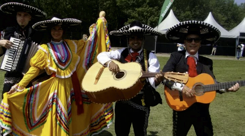 Offerte Mexicaanse dansgroep